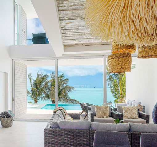 3 Oceanfront Luxury Villas In Turks & Caicos