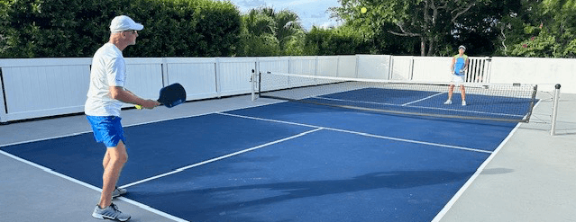 Ocean Dream Luxury Villas pickleball court
