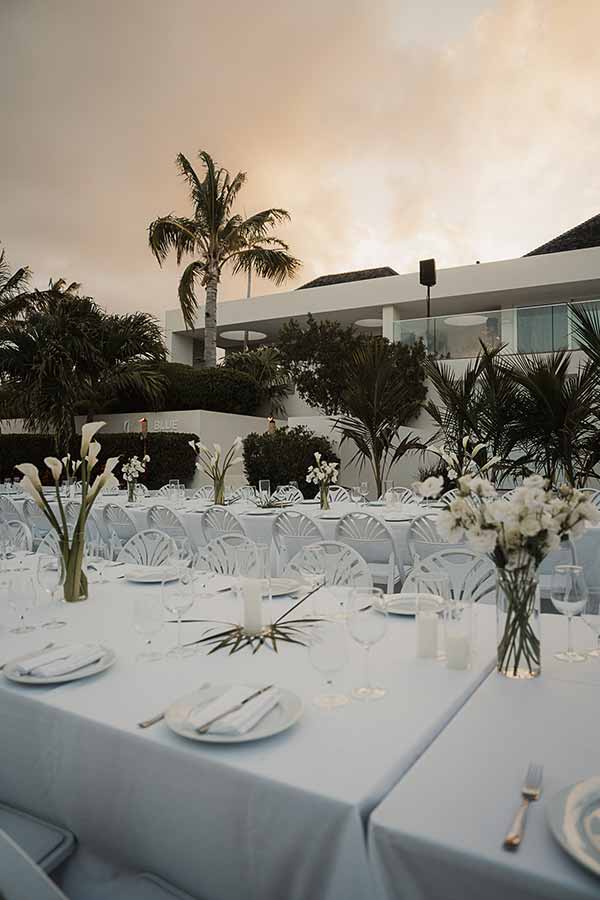 wedding reception at Ocean Dream, Providenciales, Turks and Caicos
